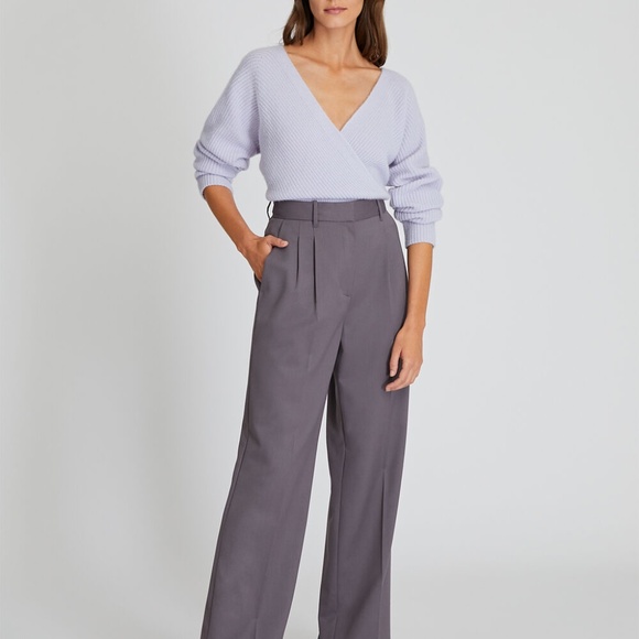 Cashmere Cross Front Sweater- Brand New- NEVER WORN- BLUSH PINK - ask for pics - Picture 9 of 10